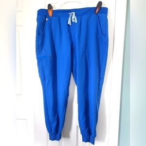 Figs Scrub Pants "Zamora" In Royal Blue - Size XXL